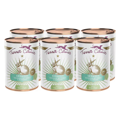 Terra Canis Menü Sensitiv Kaninchen mit Kürbis & Blaubeere