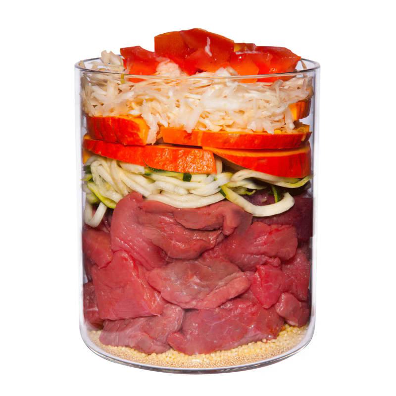 Terra Canis Menü Classic Kaninchen mit Zucchini, Amaranth & Kerbel
