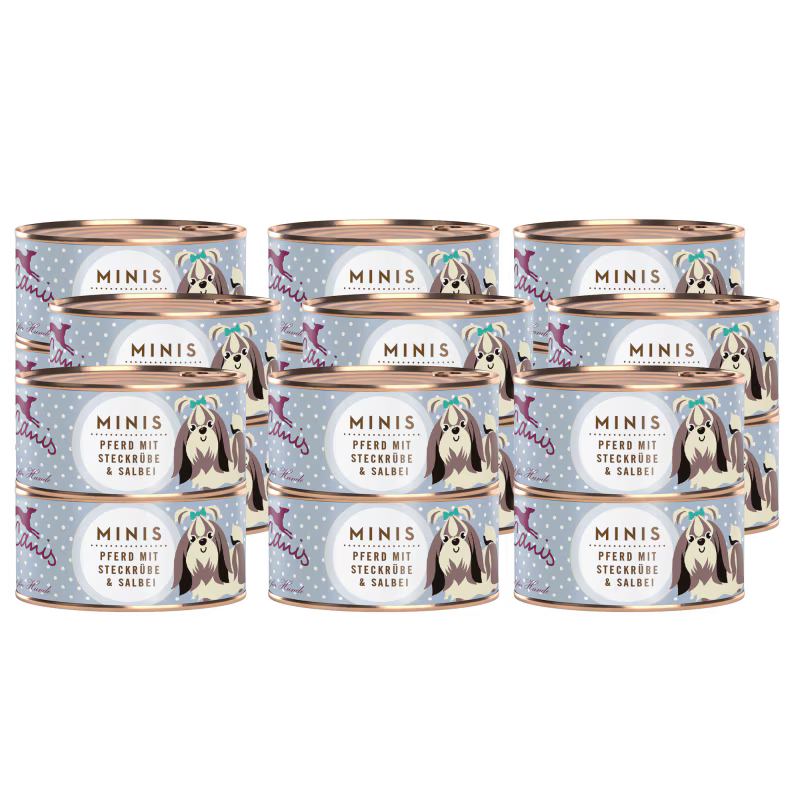 Terra Canis Menü Mini Pferd mit Steckrübe, Fenchel und Salbei