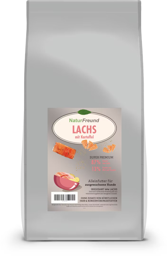 NaturFreund Super Premium Lachs mit Kartoffel