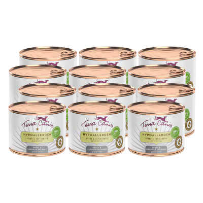 Terra Canis Menü Hypoallergen Pferd mit Topinambur