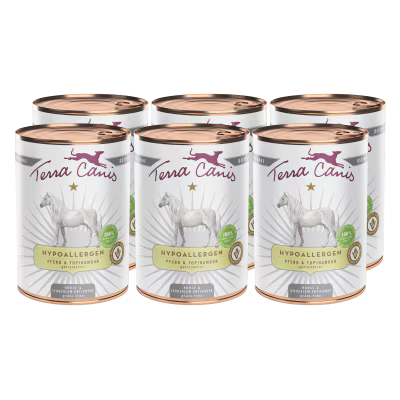 Terra Canis Menü Hypoallergen Pferd mit Topinambur