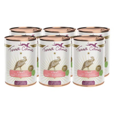 Terra Canis Menü Light Pute mit Sellerie, Ananas & Sanddornbeeren