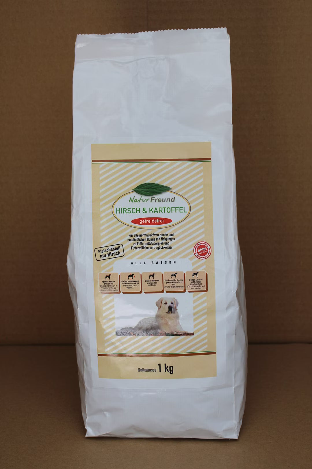 NaturFreund Hirsch & Kartoffel