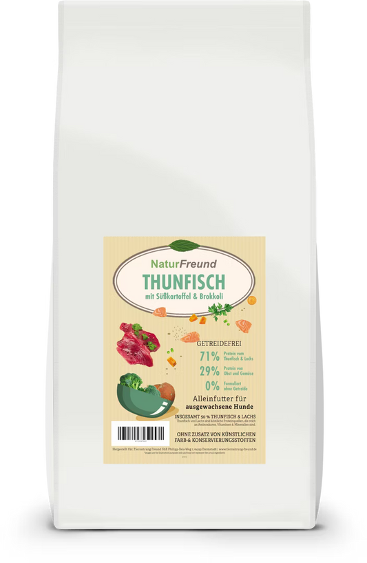 NaturFreund Thunfisch mit Süßkartoffeln & Brokkoli