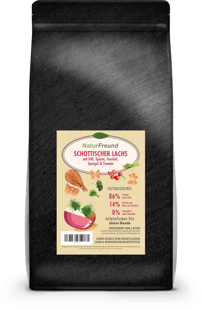NaturFreund SUPERFOOD Senior Schottischer Lachs mit Dill
