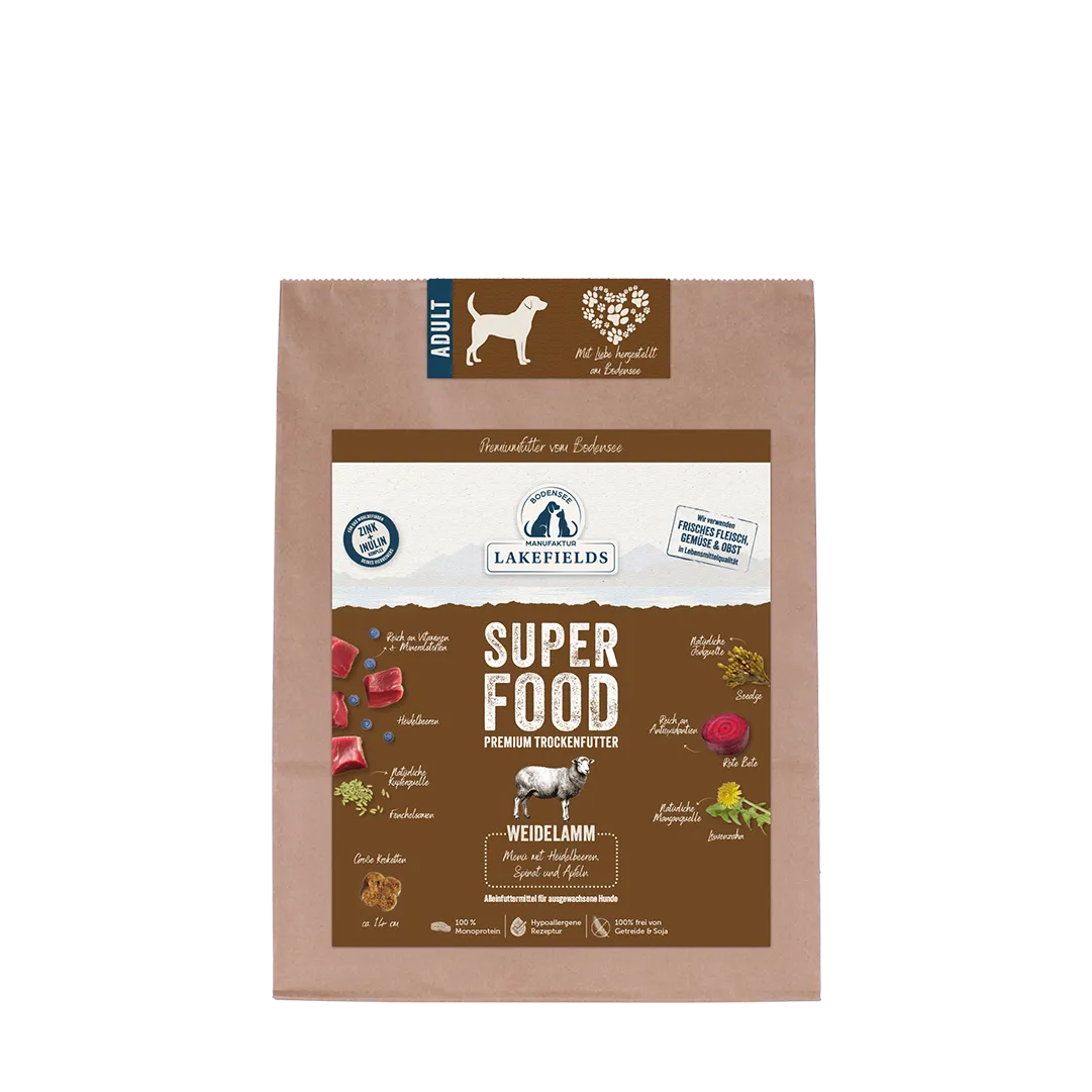 SUPERFOOD Premium  WEIDELAMM Komplettmenü