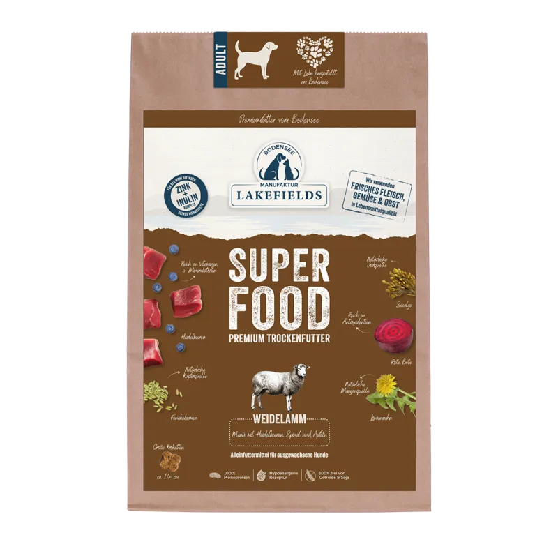 SUPERFOOD Premium  WEIDELAMM Komplettmenü