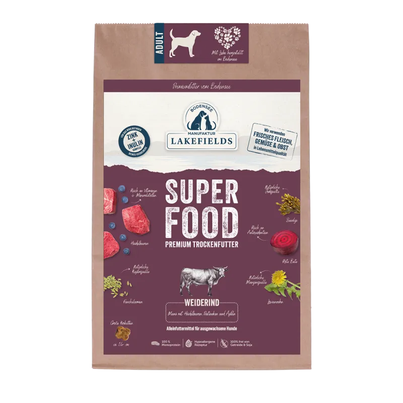 SUPERFOOD Premium  WEIDERIND Komplettmenü