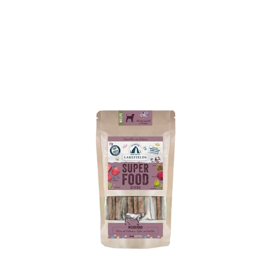 SUPERFOOD Premium  STICKS WEIDERIND für Welpen