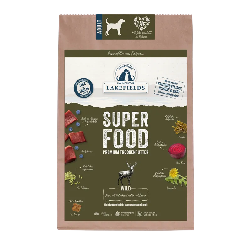 SUPERFOOD Premium  WILD Komplettmenü