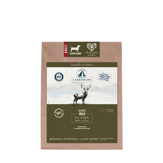 WILD  mit Pastinaken, Karotten & Heidelbeeren für kleine Hunde